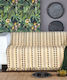 Kentia Edgar Sofa Throw Chenille 180x250cm Beige
