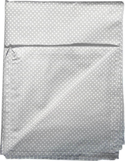 Bebe Stars Stars Baby Bettlaken Für Wiege Baumwolle Gray 100x150cm