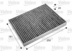 Valeo Φίλτρο Καμπίνας Ενεργού Άνθρακα