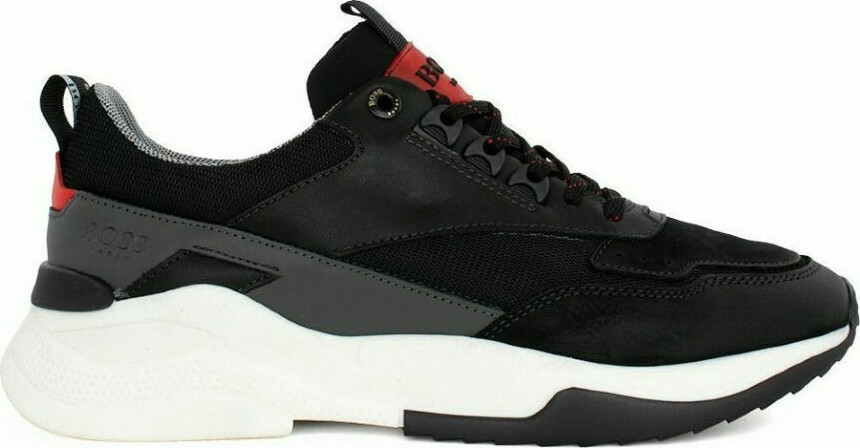 Boss Shoes RU512 Ανδρικό Chunky Sneaker Black Portofino | Skroutz.gr