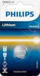 Philips Cr1632 Μπαταρία Λιθίου CR1632 3V 1τμχ