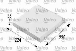 Valeo Cabin Filter Citroen Xsara