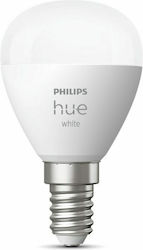 Philips Smart LED Bulb 5.5W for Socket E14 and Shape P45 Warm White 470lm Dimmable