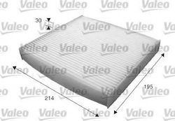 Valeo Cabin Filter Toyota Auris