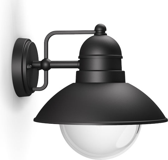 Philips MyGarden Hoverfly Стенно Външно Осветително Тяло с Абажур E27 IP44