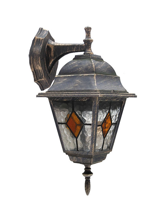 Rabalux Monaco Wall-Mounted Outdoor Lantern E27 IP43
