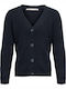 Kids Cardigan Knitted Blue