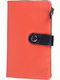 GA Large Leather Women's Wallet Orange