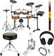 Yamaha DTX8K-X Bundle Drum Set Real Wood