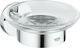 Grohe New Essentials Wall-mounted Soap Dish Glass Transparent