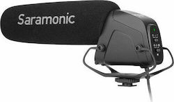 Saramonic Schrotflinte Mikrofon 3.5mm SR-VM4 Shock Mounted/Clip-On-Montage für Kamera in Green Farbe