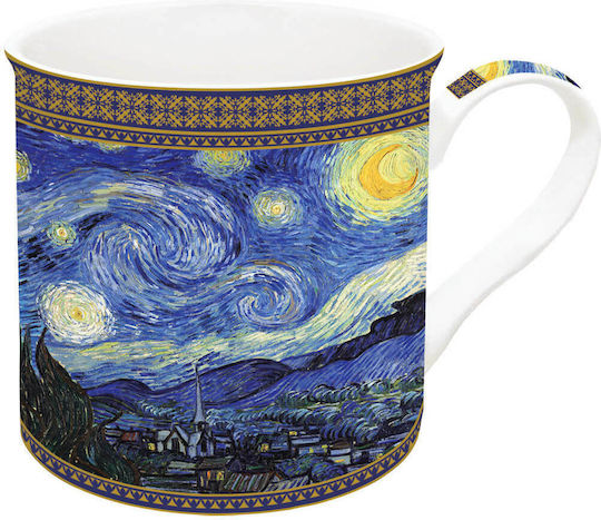 R2S The Starry Night Κούπα από Πορσελάνη Μπλε 300ml R2S The Starry Night Κούπα από Πορσελάνη Μπλε 300ml