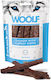 Woolf Snacks Salmon Carrot Strips Dog Treat Grain & Gluten Free with Carrot 100gr 49020