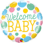 Φοιλ Welcome Baby Dots 46cm