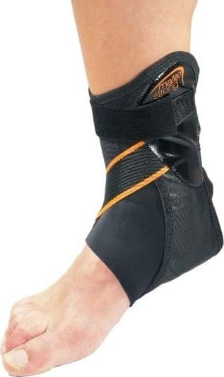 Ortholand Malleo Strong Ankle Splint Left Side Black