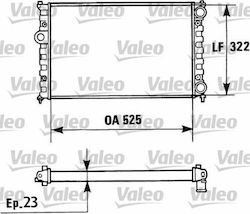 Valeo Car Water Radiator for Seat Cordoba Volkswagen Polo