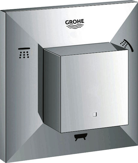 Grohe Allure Brilliant for Shower 3 Exits Silver