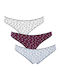 Women's Slip 3Pack Light Blue/Purple/Ciel