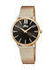 Lotus Watches Lotus Watches Мод 18733 Дамски Часовник 33.5mm Кварцов С Розова Златна Метална Верижка