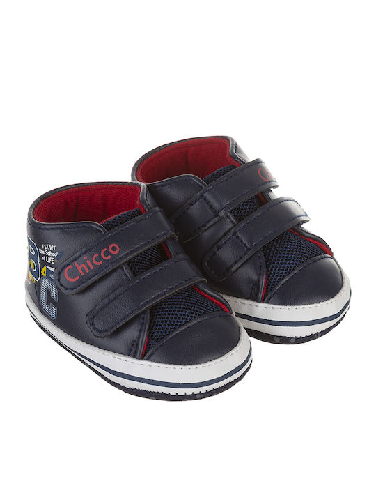 Chicco Βρεφικά Μποτάκια Αγκαλιάς Navy Μπλε Natan