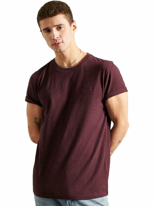 Superdry T-shirt Deepest Burgundy Grit