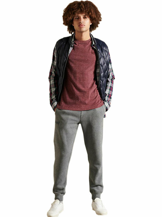 Superdry T-shirt Burgundy Heather