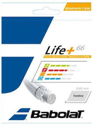 Babolat Life 66+ Χορδή Τένις Λευκή 10.2m, Φ0.66mm