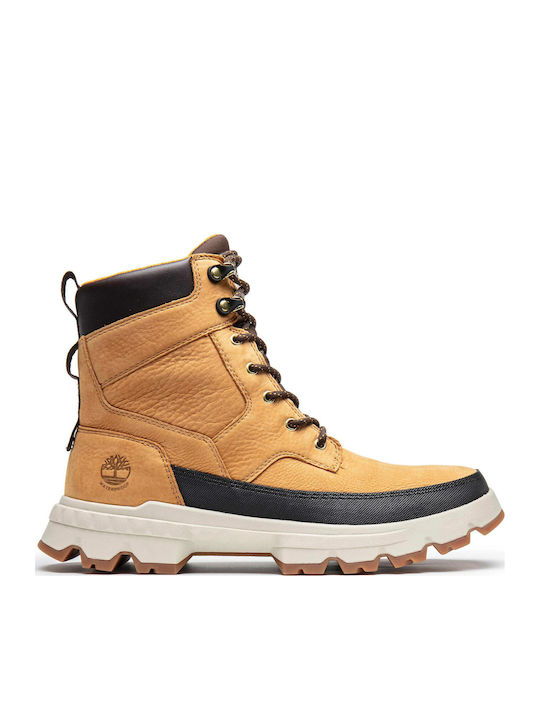 Timberland Originals Ultra Ανδρικά Ορειβατικά Μποτάκια Αδιάβροχα Κίτρινα