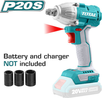 Total Solo Brushless Impact Wrench 20V 1/2"