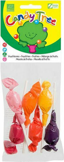 Vio Agros 6 Candy Tree Lollipops With Fruit Mix Flavour No Added Sugar 60gr