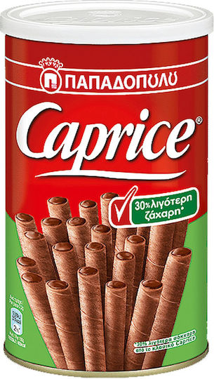 Papadopoulou Caprice 30% Less Sugar Milk Cigarillos 250gr