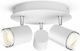 Philips Adore Triple Spot with Socket GU10 in White Color