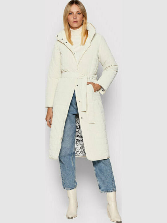 Desigual Granollers Women's Long Puffer Jacket ...