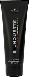Schwarzkopf Silhouette Класическа формула Invisible Супер задържане Гел за Коса 250мл