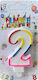 AGC Birthday Candle Number "2" Multicolored 109...