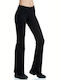 BodyTalk 1212-902006 Hohe Taille Damen-Sweatpants Ausgestellt Schwarz 1212-902006-00100