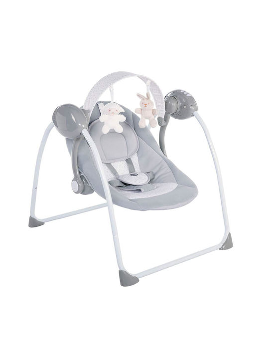 Chicco Manual Relax pentru Bebeluși Relax & Play Grey-White pentru Copil până la 10kg