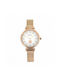 Curren Watch with Pink Gold Metal Bracelet