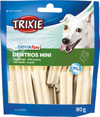 Trixie DentaFun Dentros Mini Poultry Οδοντικό Στικ 80gr