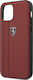 Ferrari Off Track Hard Leather Embossed Stripes...