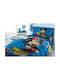 Dimcol Mickey Set Kids Duvet Cover Single with Pillowcase Cotton 860 160x240cm