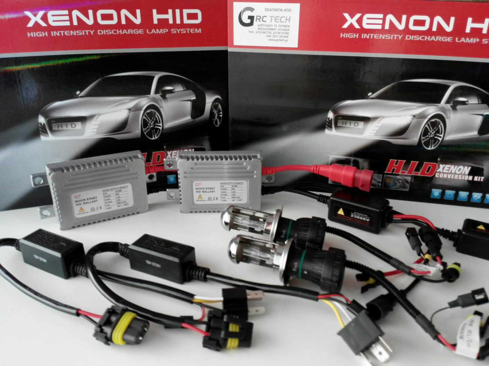 GRC Tech Xenon Quick Start H4 Can Bus 55W 24V 