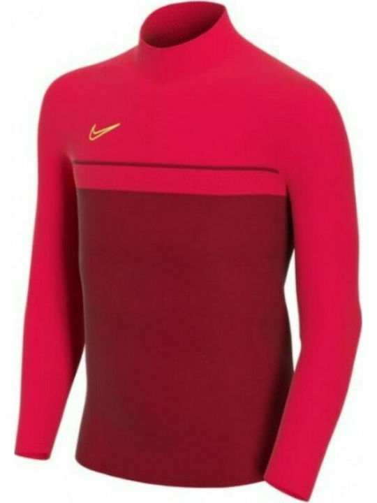 Nike Academy Women's Athletic Blouse Long Sleeve Red