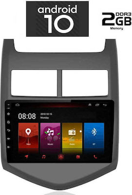 Lenovo Car-Audiosystem für Audi A7 Chevrolet Aveo 2011-2014 (Bluetooth/USB/AUX/WiFi/GPS) mit Touchscreen 9" IQ-AN X4723_GPS