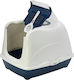 Moderna Flip Cat Large Cat Toilet Closed Blue L...