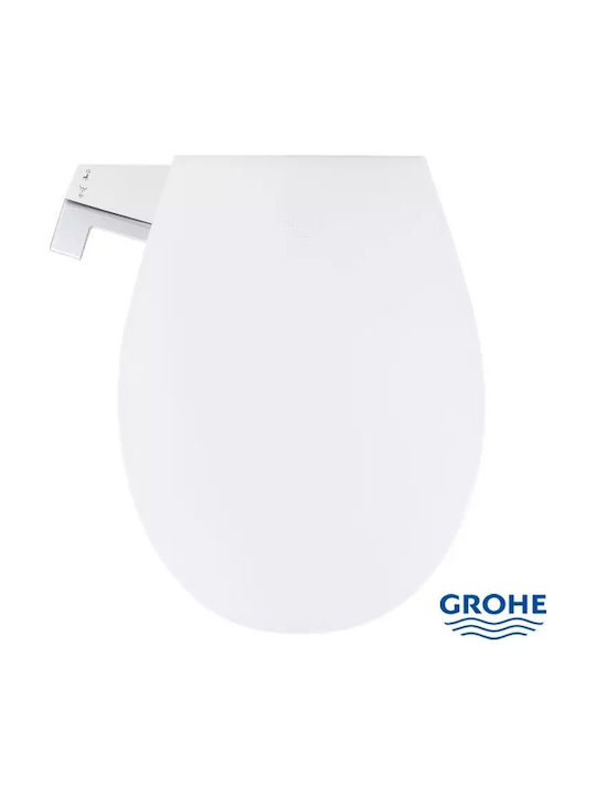 Grohe Bau Ceramic Καπάκι Λεκάνης με Μπιντέ Πλαστικό 46.9x36cm Alpine White Grohe Bau Ceramic Καπάκι Λεκάνης με Μπιντέ Πλαστικό 46.9x36cm Alpine White
