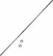 X-FIT Straight Bar Ø28mm 10kg 215cm Length with Spinlock