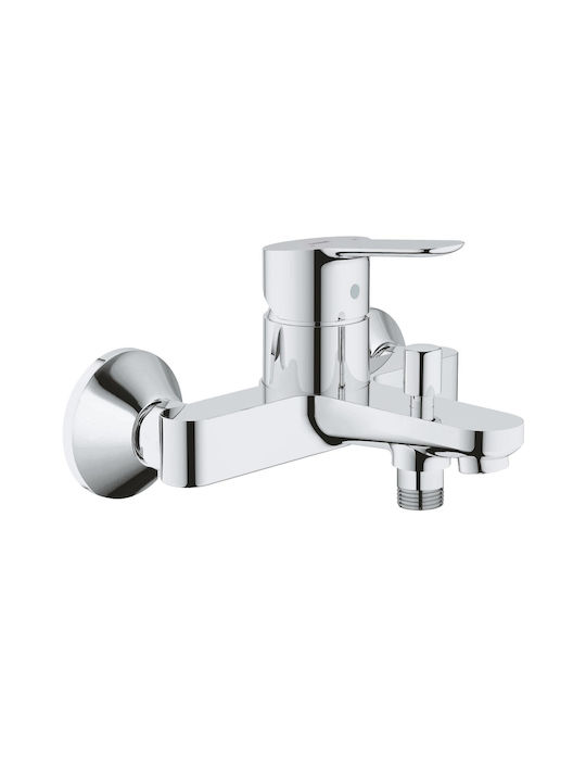 Grohe BauEdge Mixing Bathtub Shower Faucet Silver