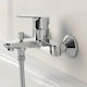 Grohe BauEdge Mixing Bathtub Shower Faucet Silver