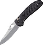 Benchmade Griptilian Нож Черно с острие от Неръждаема стомана в калъф